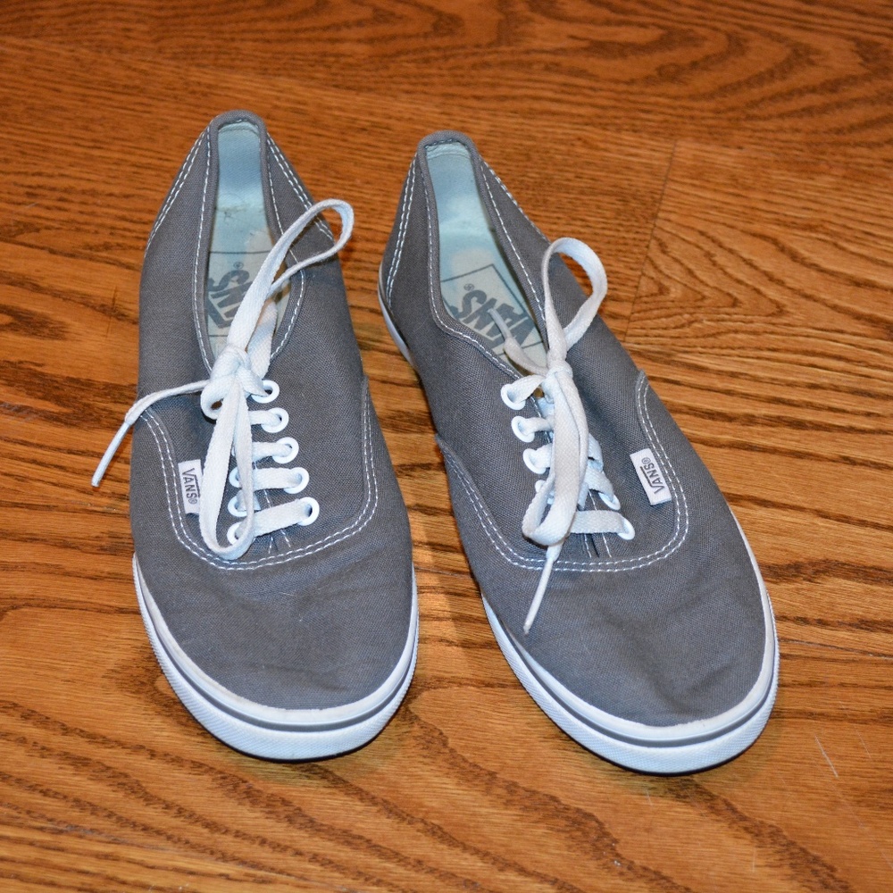 Grey Authentic Vans